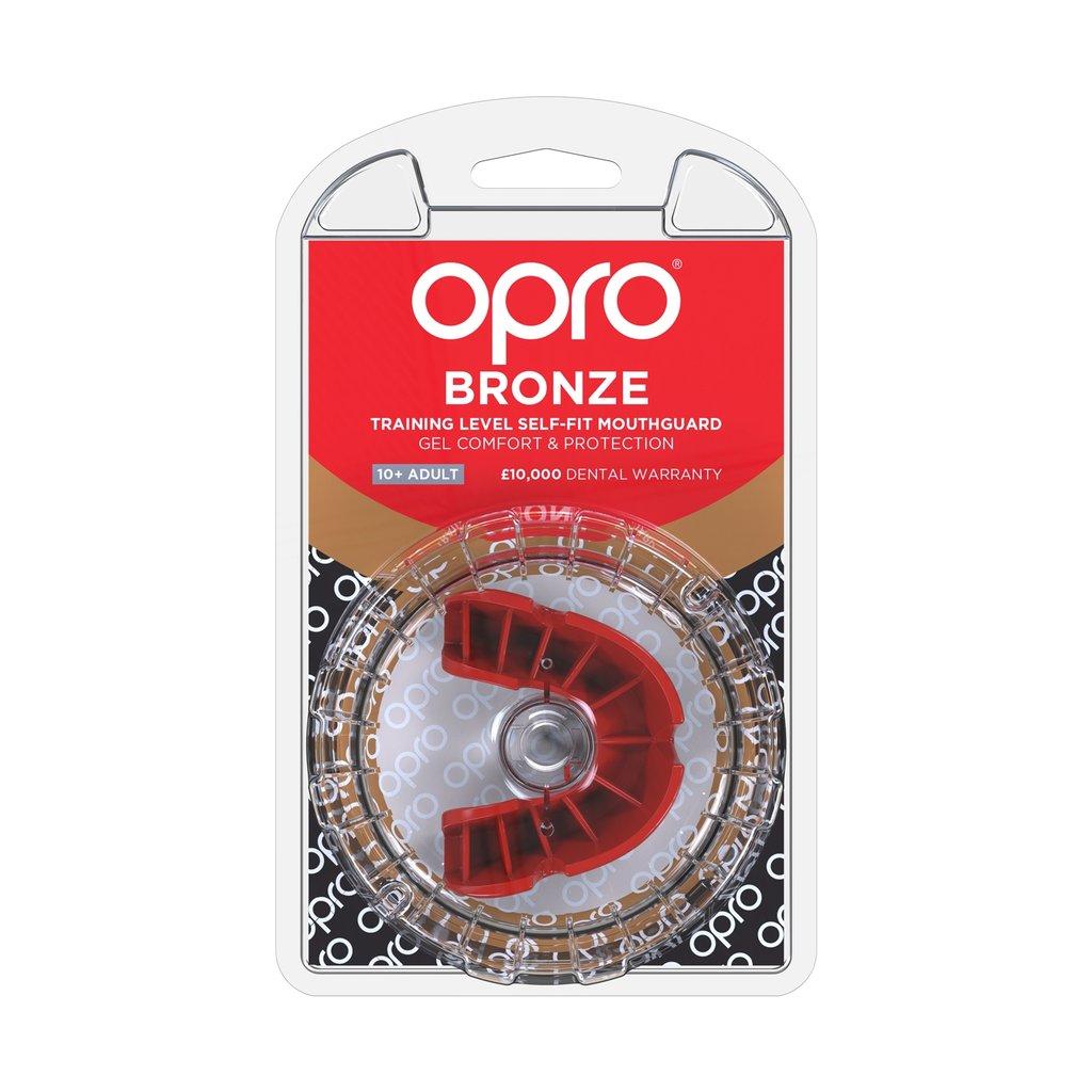 Капа OPRO Bronze Red (art.002219003)