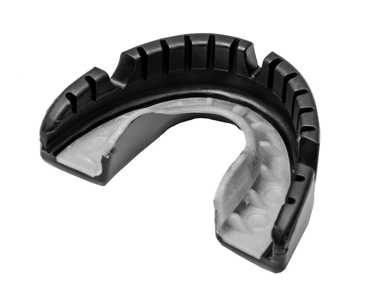 Капа OPRO Gold Braces Black/Pearl (art.002194001)