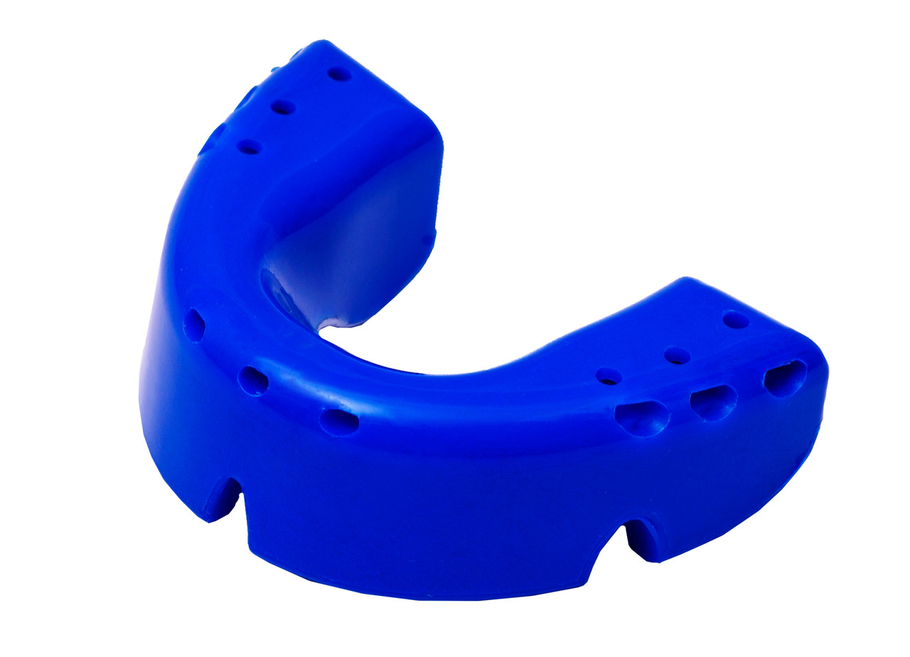 Капа OPRO Gold Braces Blue/Pearl (art.002194002)