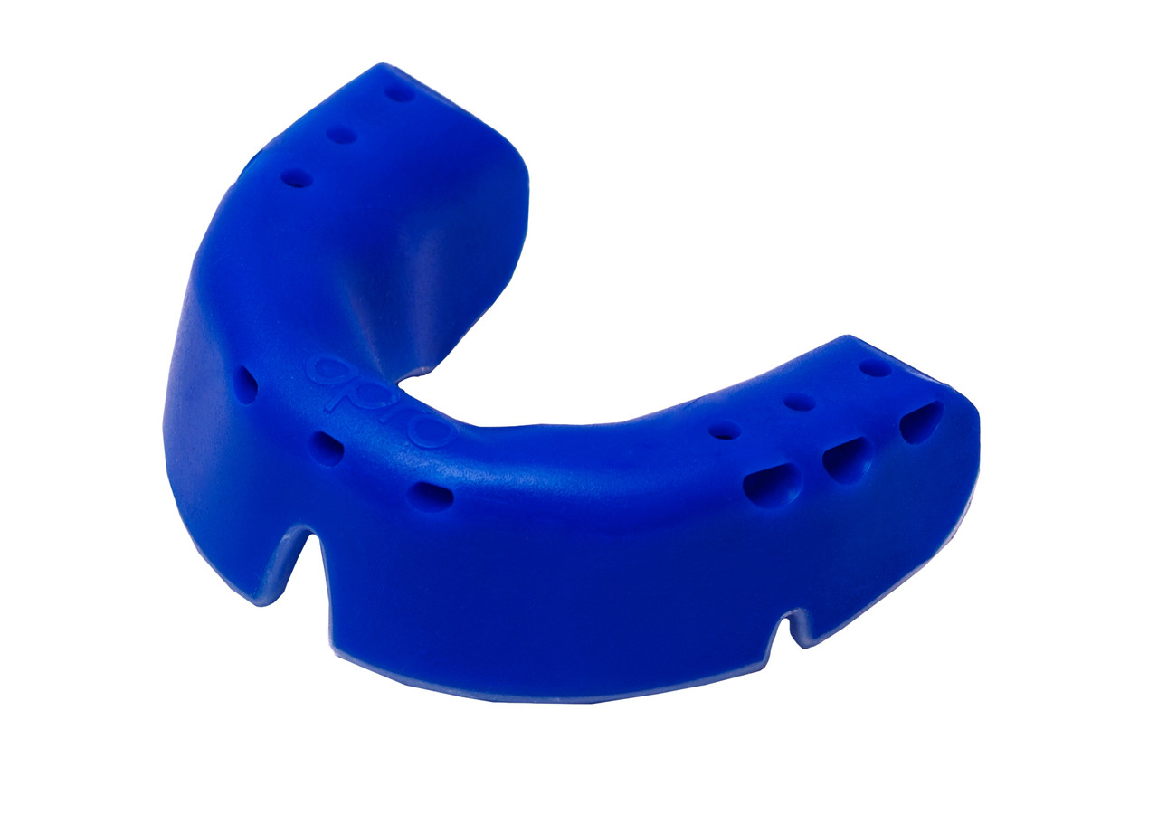 Капа OPRO Gold Series Blue/Pearl (art.002193002)