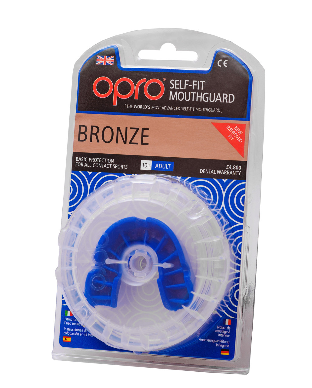 Капа OPRO Bronze Blue (art.002184002)