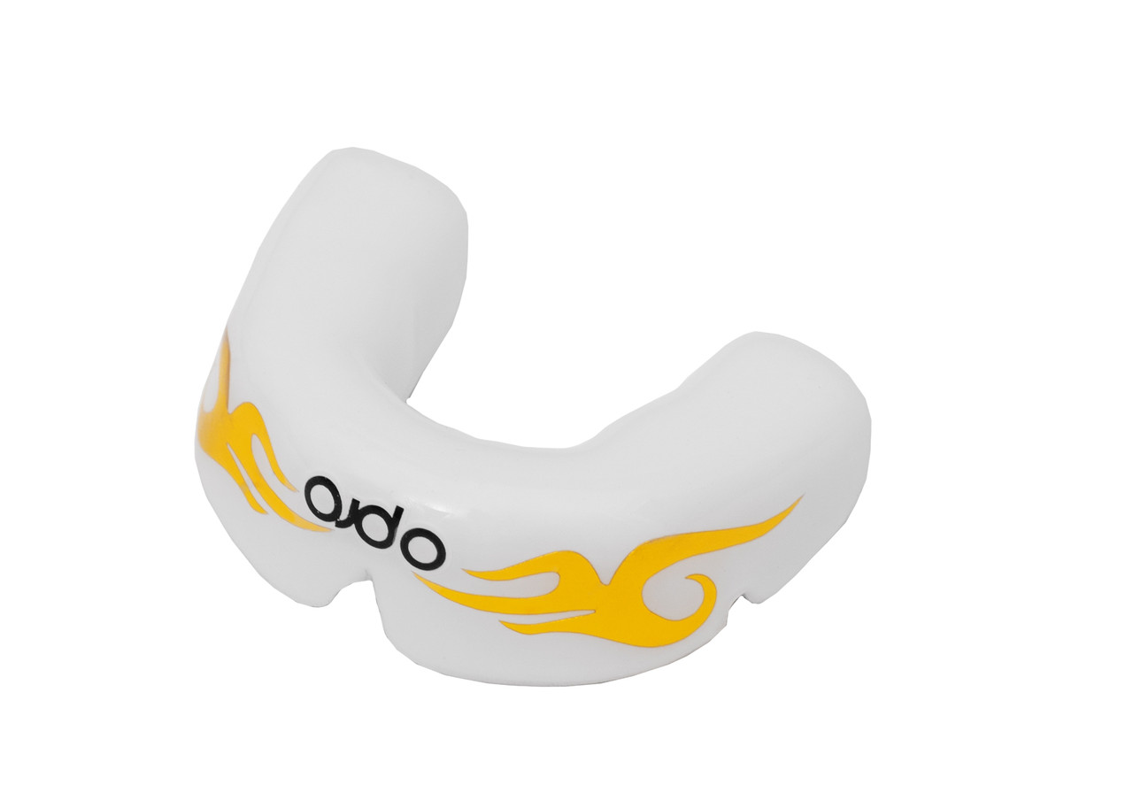 Капа OPRO Power-Fit Bling-Urban Series White/Gold (art.002269005)