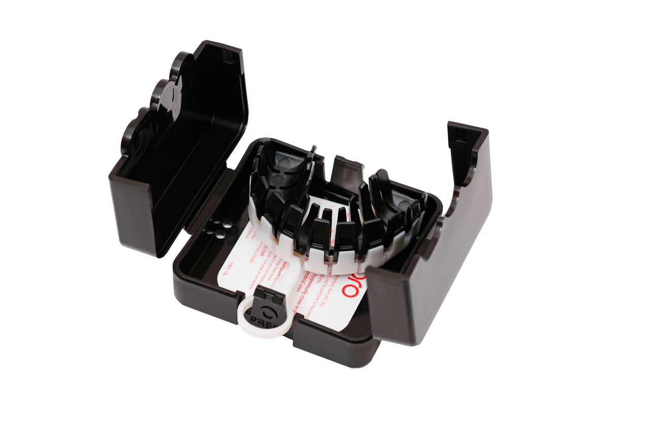 Капа OPRO Power-Fit Bling-Urban Series White/Gold (art.002269005)