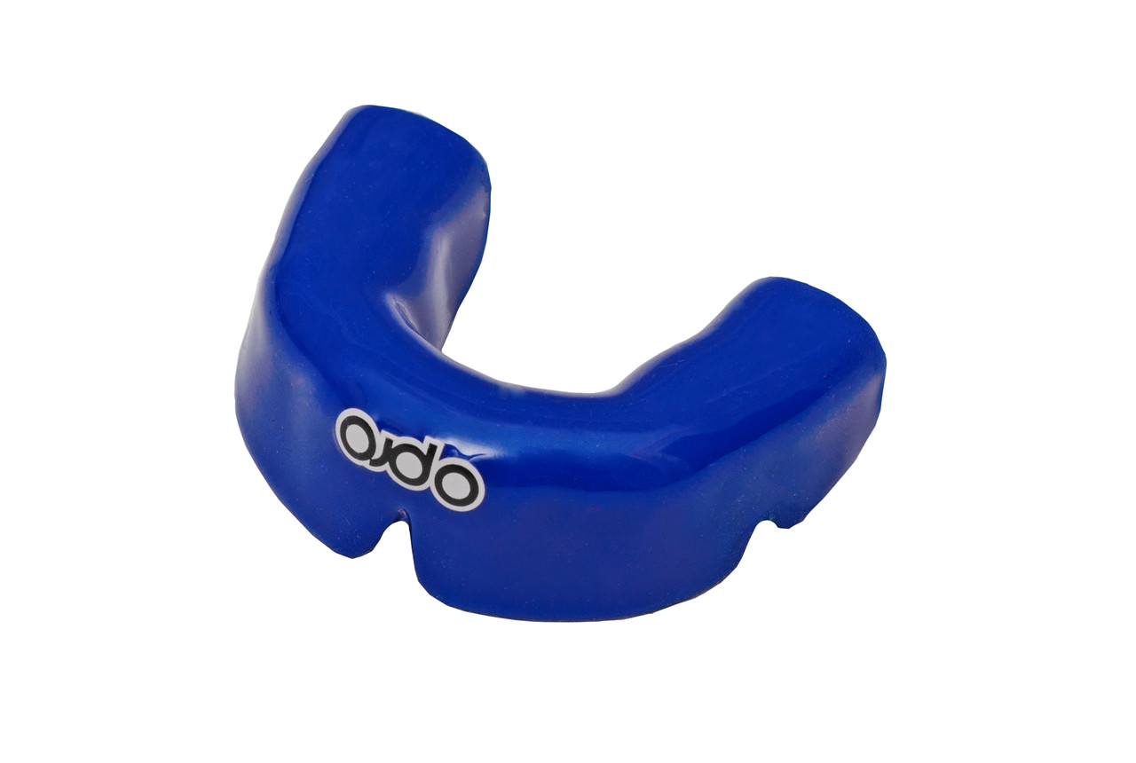 Капа OPRO Power-Fit Single Series Dark Blue/Gold (art.002268005)