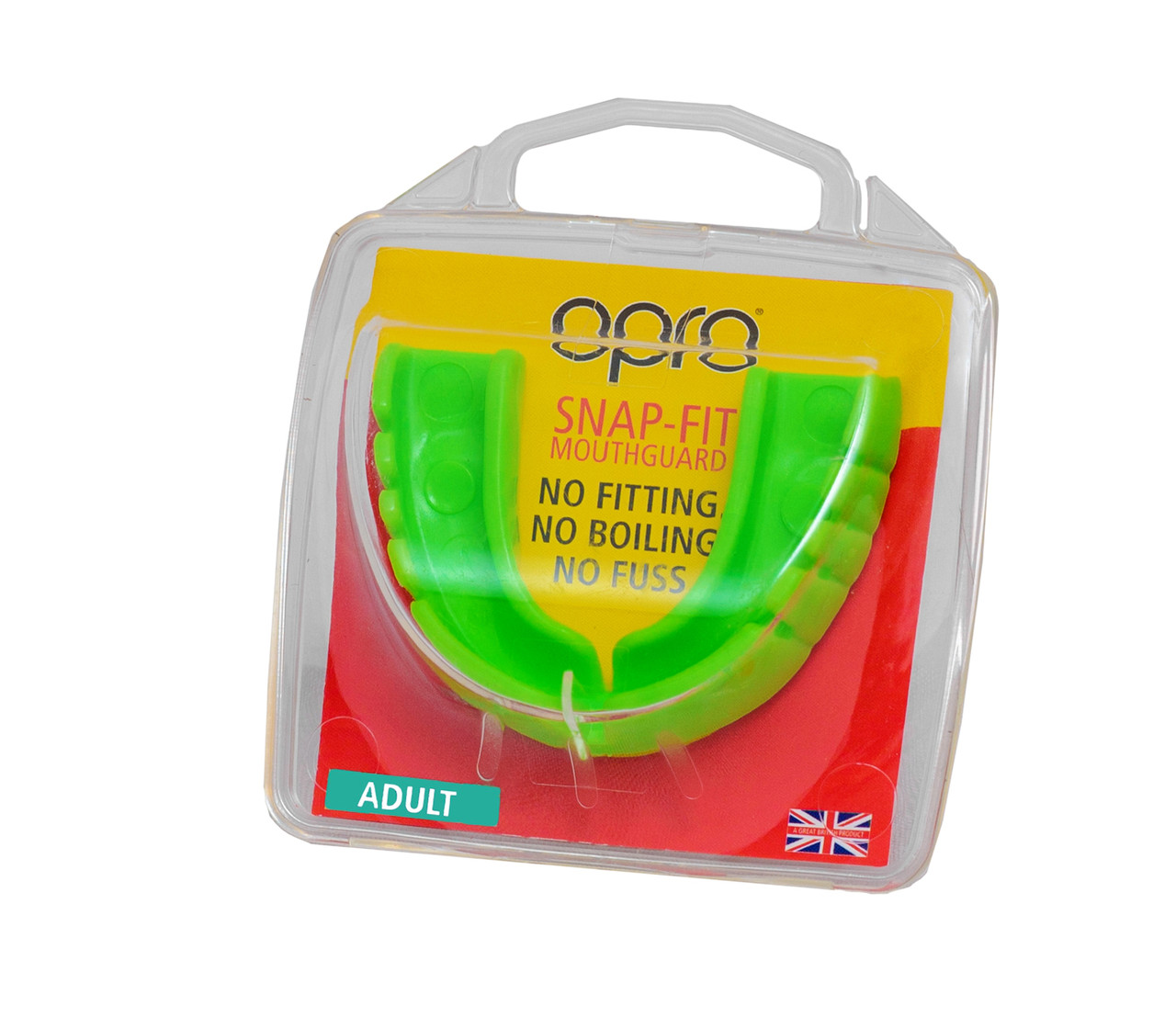Капа OPRO Snap-Fit Neon Green (art.002139003)