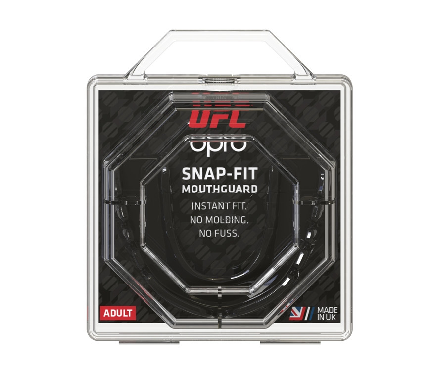 Капа OPRO Snap-Fit UFC Hologram Black (art.002257001)