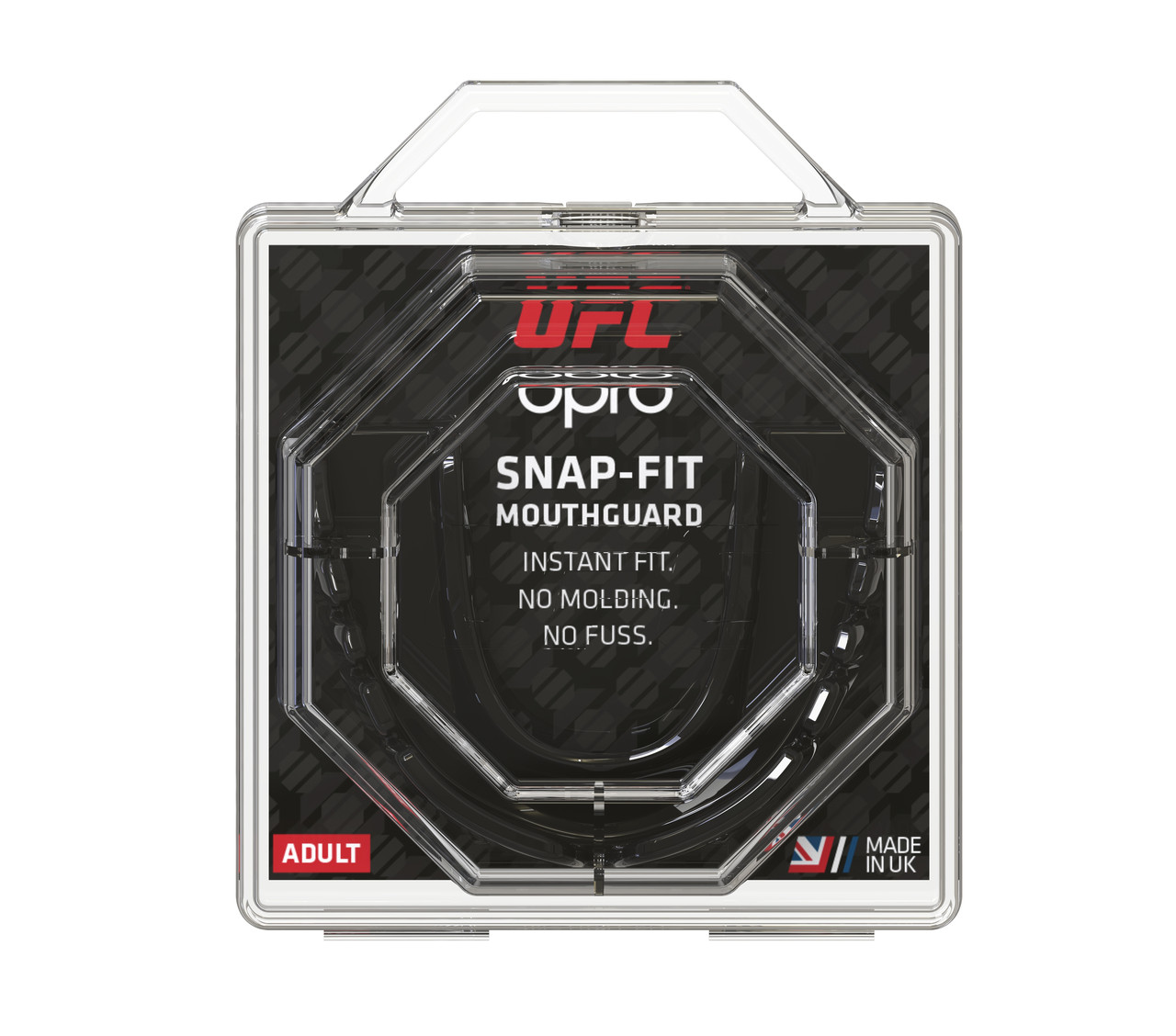 Капа OPRO Junior Snap-Fit UFC Hologram Black (art.002263001)