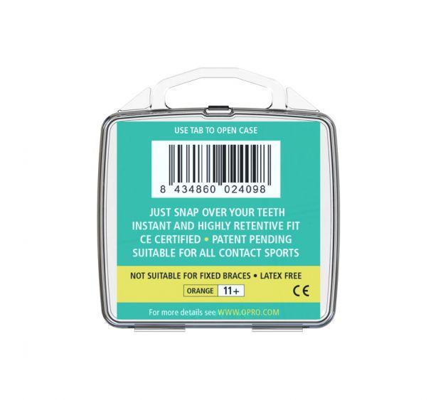Капа OPRO Snap-Fit Fluoro Orange (art.002139004)