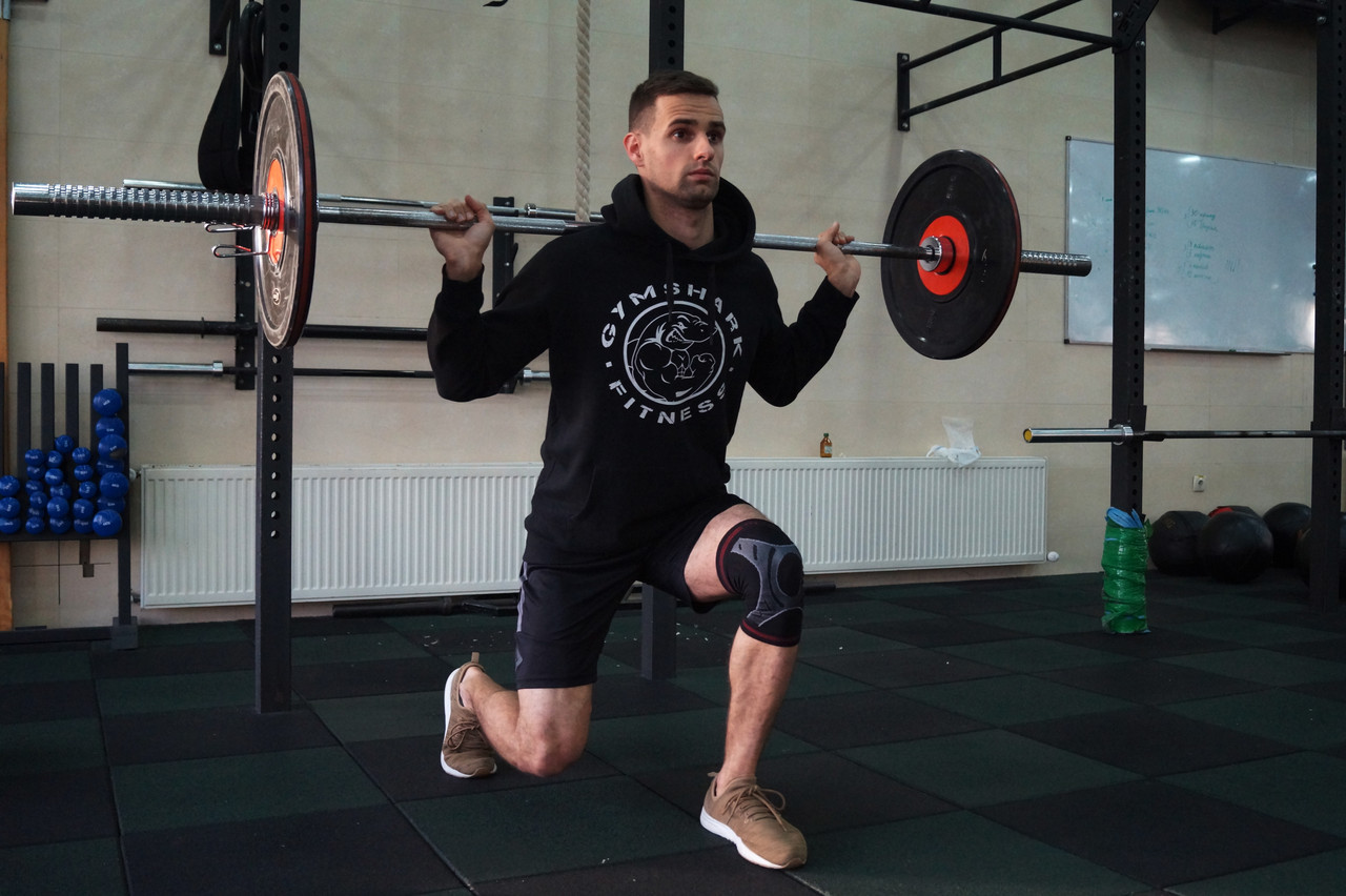 Наколенник спортивный OPROtec Knee Sleeve TEC5736-XL Черный