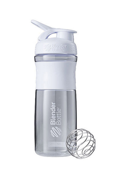 Спортивная бутылка-шейкер BlenderBottle SportMixer 28oz / 820ml White (ORIGINAL)