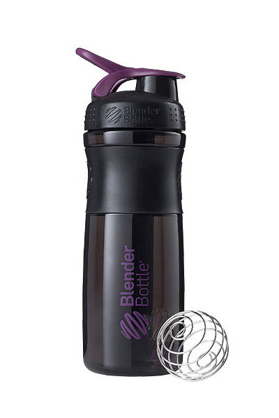 Спортивная бутылка-шейкер BlenderBottle SportMixer 28oz/820ml Black/Plum (ORIGINAL)