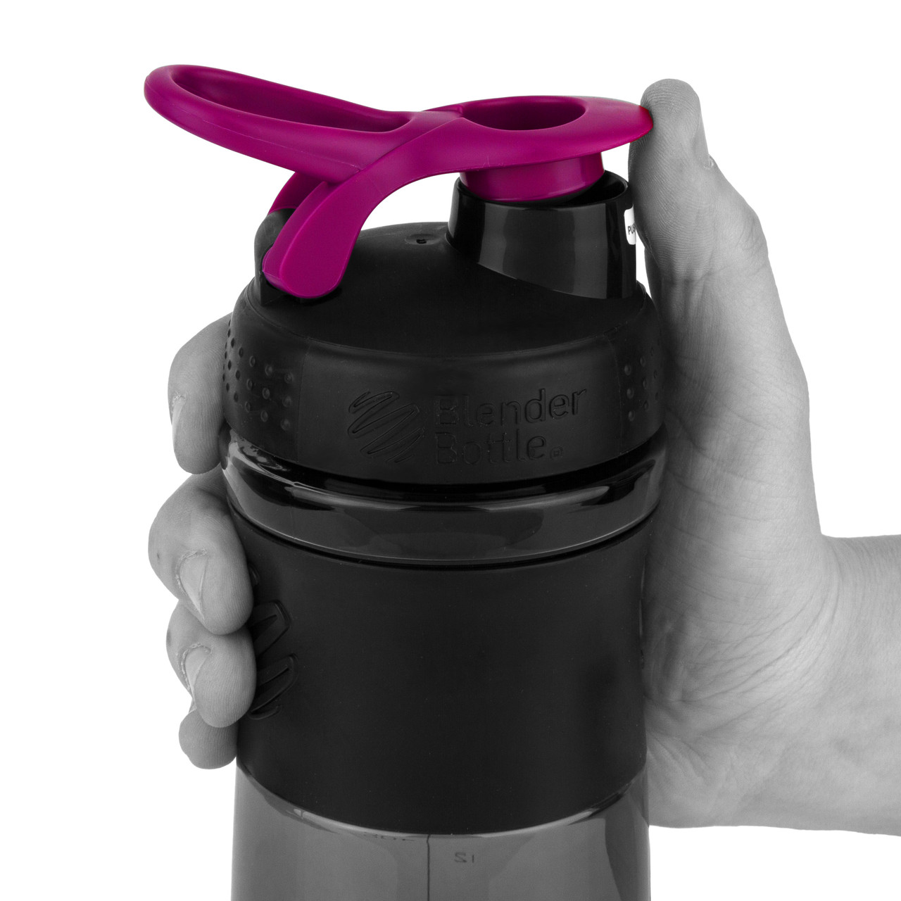 Спортивная бутылка-шейкер BlenderBottle SportMixer 28oz/820ml Black/Pink (ORIGINAL)