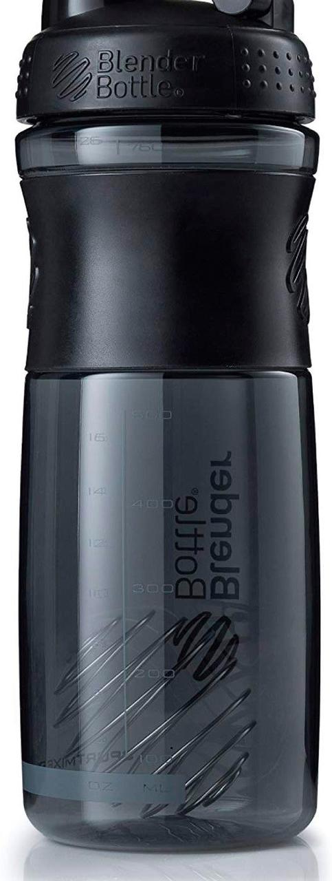 Спортивная бутылка-шейкер BlenderBottle SportMixer 28oz/820ml Black (ORIGINAL)