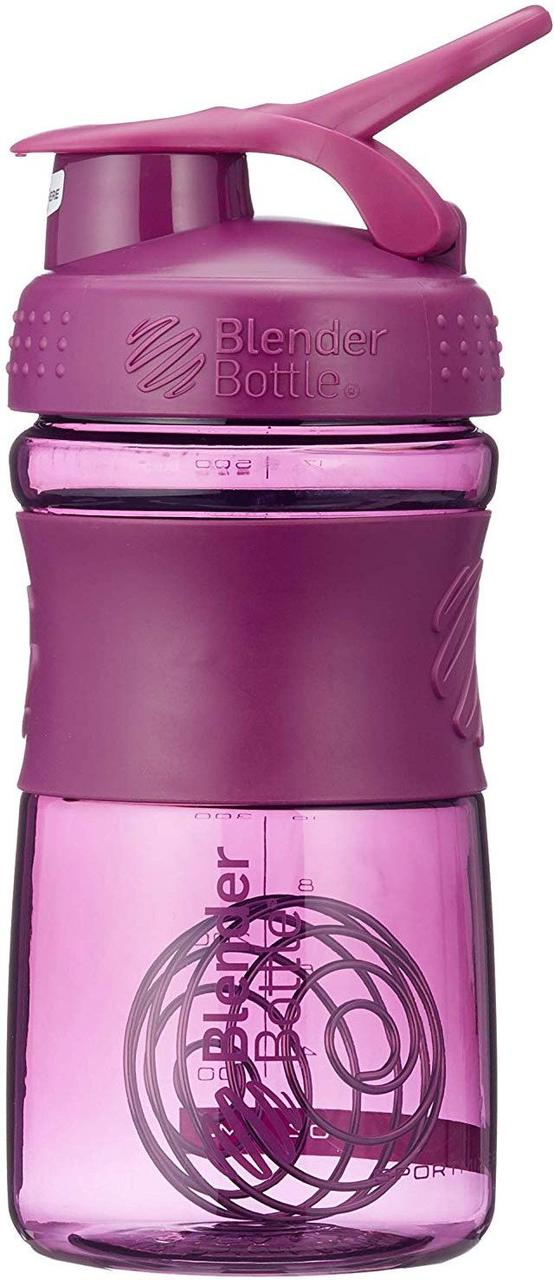 Спортивная бутылка-шейкер BlenderBottle SportMixer 20oz/590ml Plum (ORIGINAL)