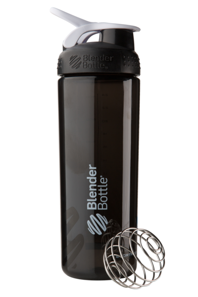 Спортивная бутылка-шейкер BlenderBottle SportMixer Sleek Promo 28oz/820ml Black (ORIGINAL)