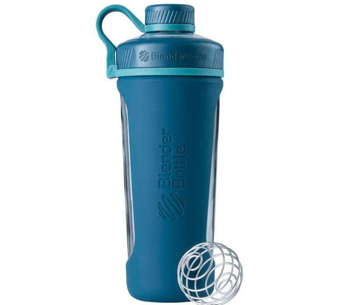 Спортивная бутылка-шейкер BlenderBottle Radian Glass 28oz/820ml Sea (Стекло) (ORIGINAL)