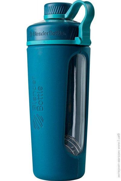 Спортивная бутылка-шейкер BlenderBottle Radian Glass 28oz/820ml Sea (Стекло) (ORIGINAL)