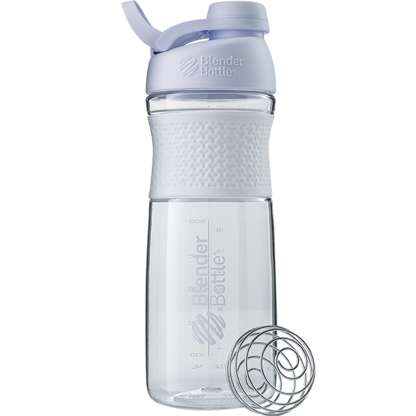 Спортивная бутылка-шейкер BlenderBottle SportMixer Twist 28oz/820ml White (ORIGINAL)