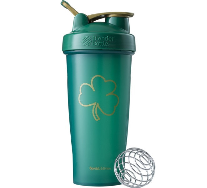 Шейкер спортивный BlenderBottle Classic Loop 28oz/820ml Special Edition Gold Green (ORIGINAL)