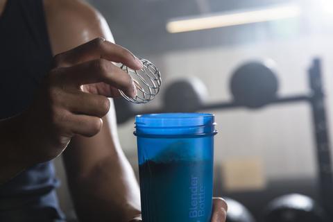 Шейкер спортивный BlenderBottle Classic Loop 20oz/590ml Cyan (ORIGINAL)