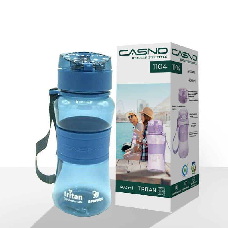 Бутылка для воды CASNO 400 мл KXN-1104 Tritan Синяя