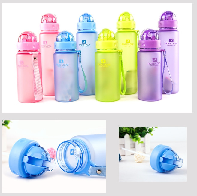 Бутылка для воды CASNO 560 мл MX-5029 Голубая