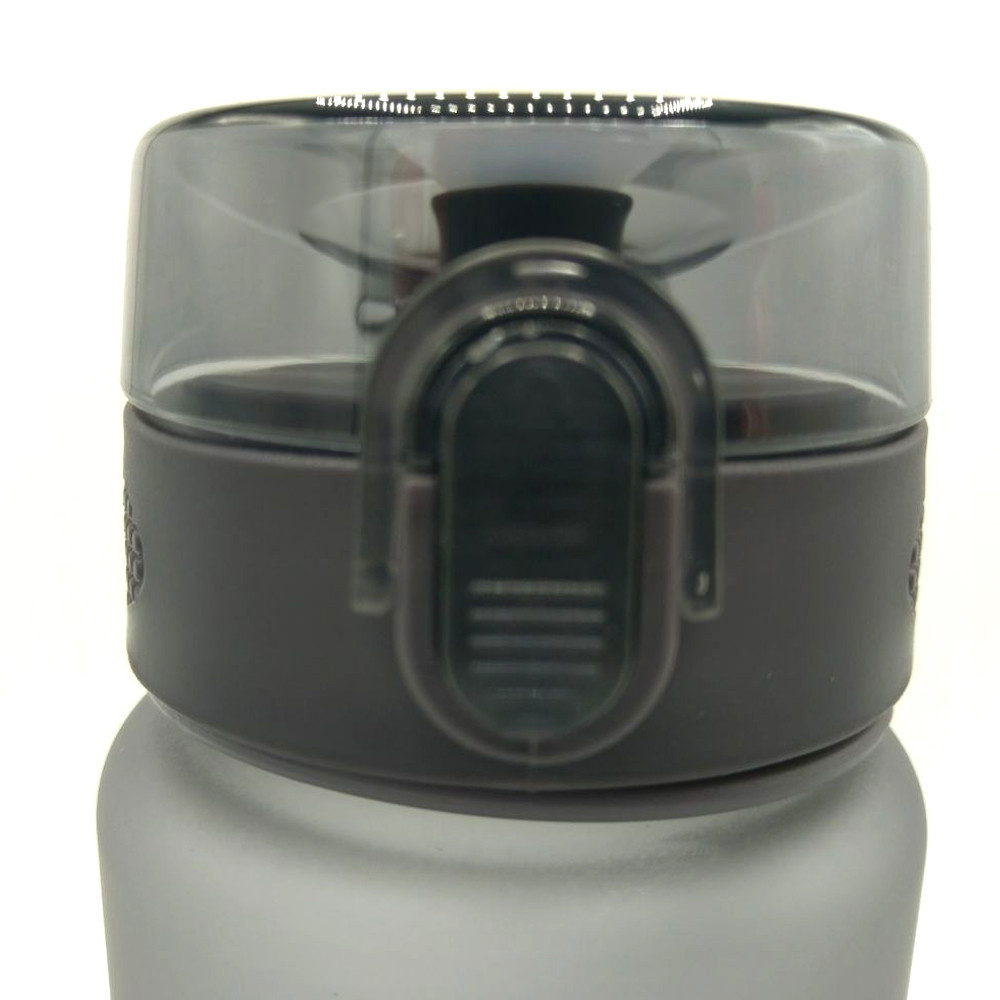Бутылка для воды CASNO 1050 мл MX-5041 More Love Серая