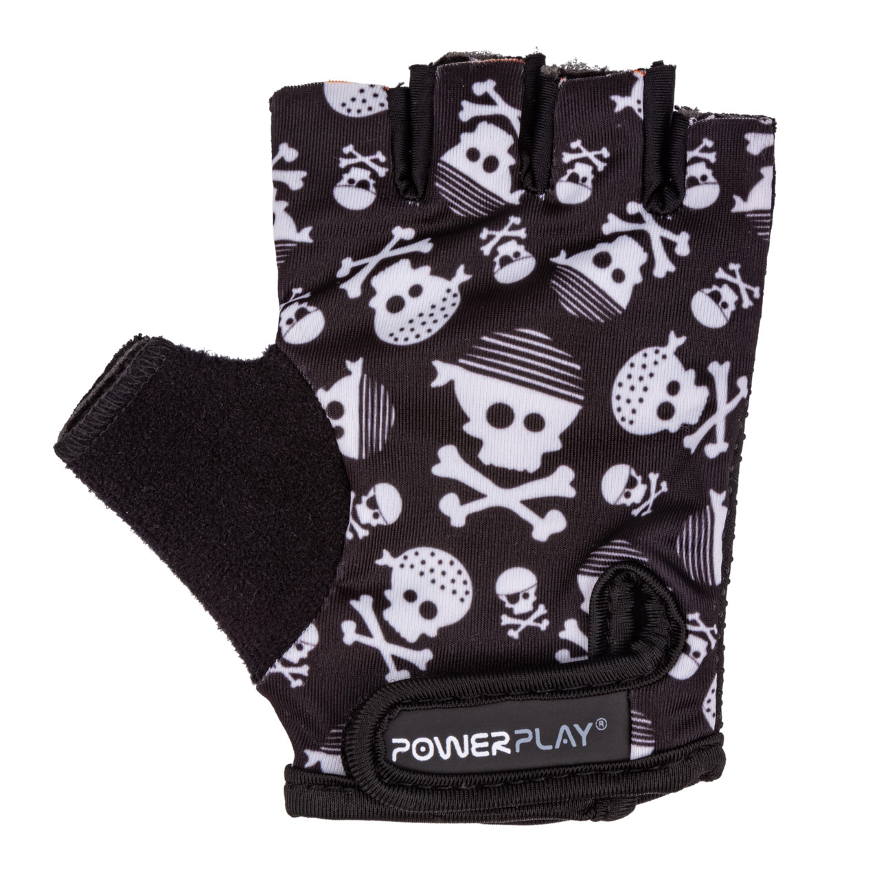 Велоперчатки детские PowerPlay 5454 Череп S