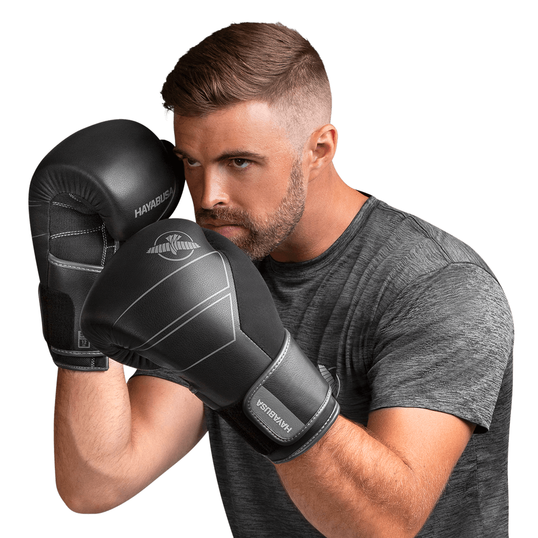 Боксерские перчатки Hayabusa S4 - Черные 14oz