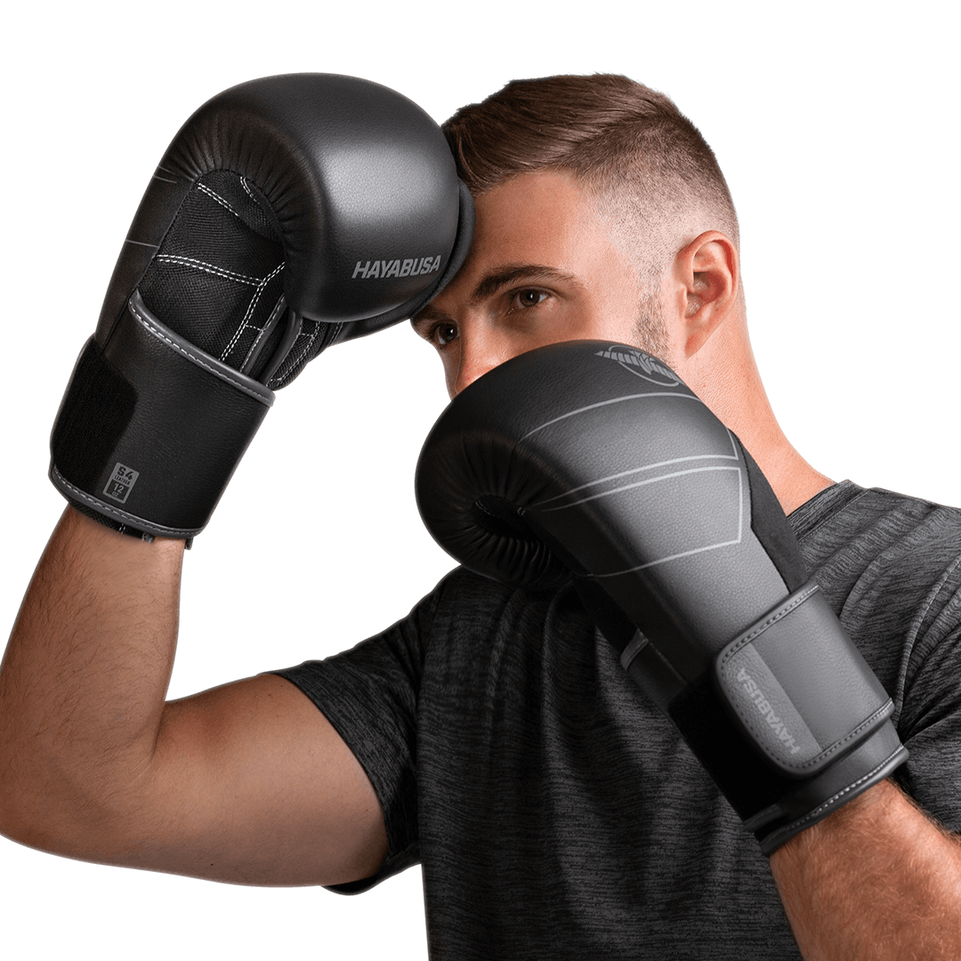 Боксерские перчатки Hayabusa S4 - Черные 14oz