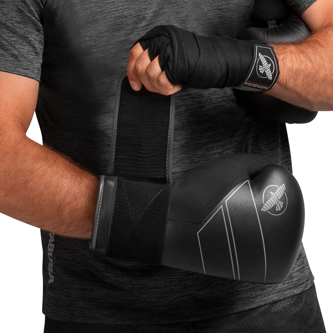 Боксерские перчатки Hayabusa S4 - Черные 14oz