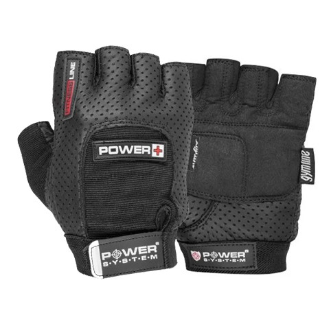 Перчатки для фитнеса и тяжелой атлетики Power System Power Plus PS-2500 Black XS