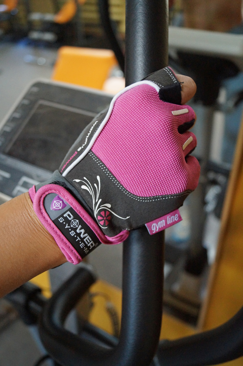 Перчатки для фитнеса и тяжелой атлетики Power System Woman’s Power PS-2570 женские Pink XS