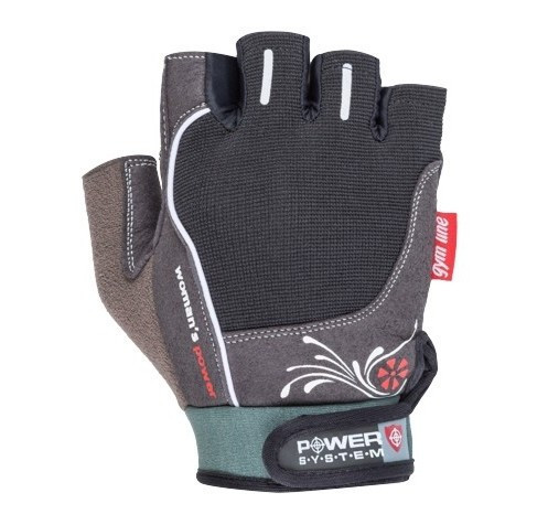 Перчатки для фитнеса и тяжелой атлетики Power System Woman’s Power PS-2570 женские Black S