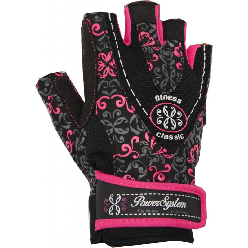 Перчатки для фитнеса и тяжелой атлетики Power System Classy Женские PS-2910 Pink M
