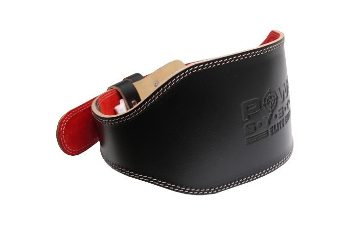 Пояс для тяжелой атлетики Power System Elite PS-3030 Black/Red S