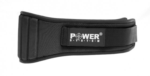Неопреновый пояс для тяжелой атлетики Power System Neopren PS-3200 Black XL