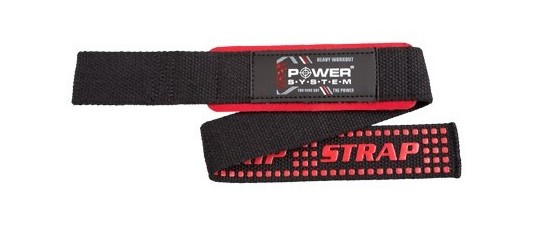 Лямки для тяги Power System XTR-Grip Straps PS-3430 Black/Red