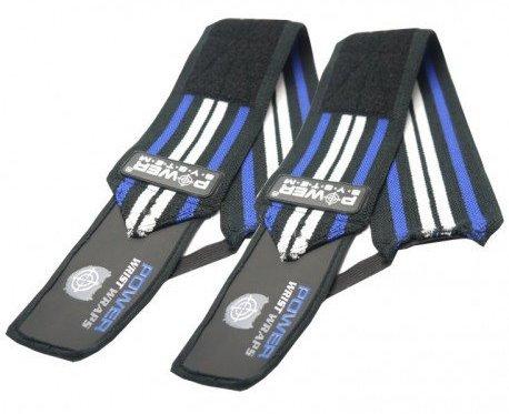 Кистевые бинты Power System Wrist Wraps PS-3500 Blue/Black