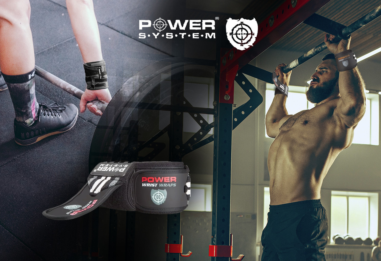 Кистевые бинты Power System Wrist Wraps PS-3500 Red/Black