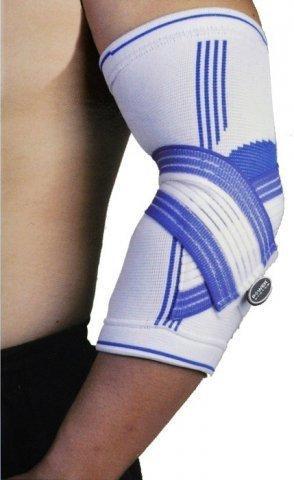 Налокотник спортивный Power System Elbow Support Pro PS-6007 White/Blue S/M