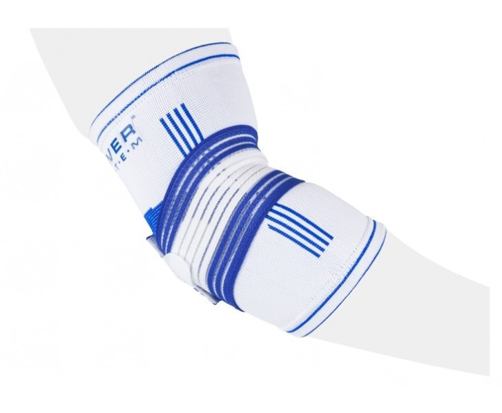 Налокотник спортивный Power System Elbow Support Pro PS-6007 White/Blue S/M