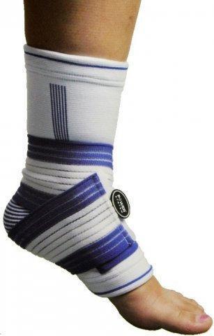 Спортивный бандаж на голеностоп Power System Ankle Support Pro PS-6009 Blue/White L/XL