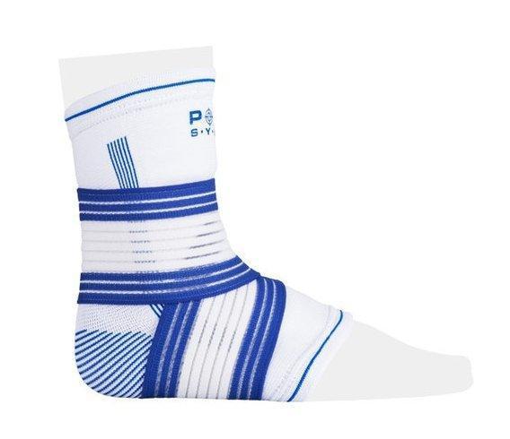 Спортивный бандаж на голеностоп Power System Ankle Support Pro PS-6009 Blue/White L/XL