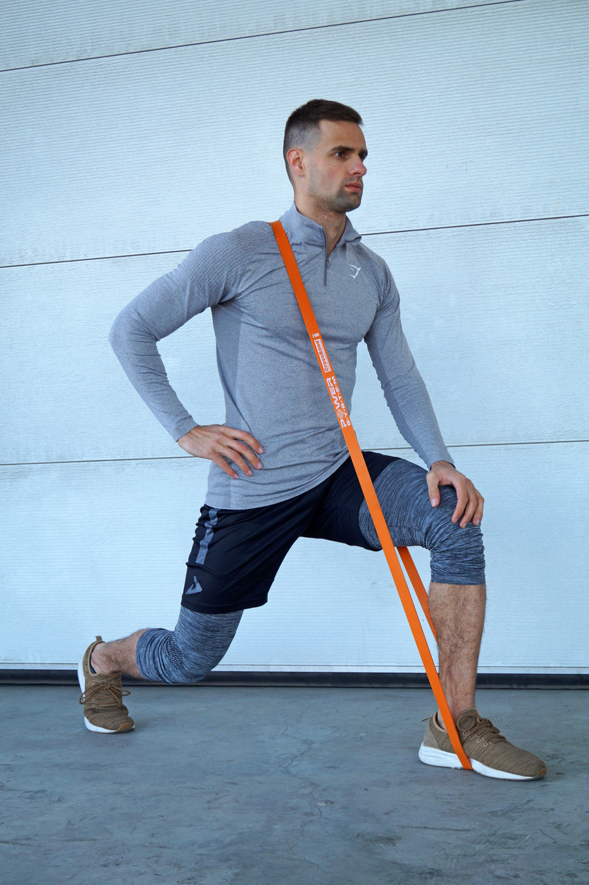 Резина для тренировок CrossFit Level 2 Orange PS-4052 (сопротивление 10-35 кг)