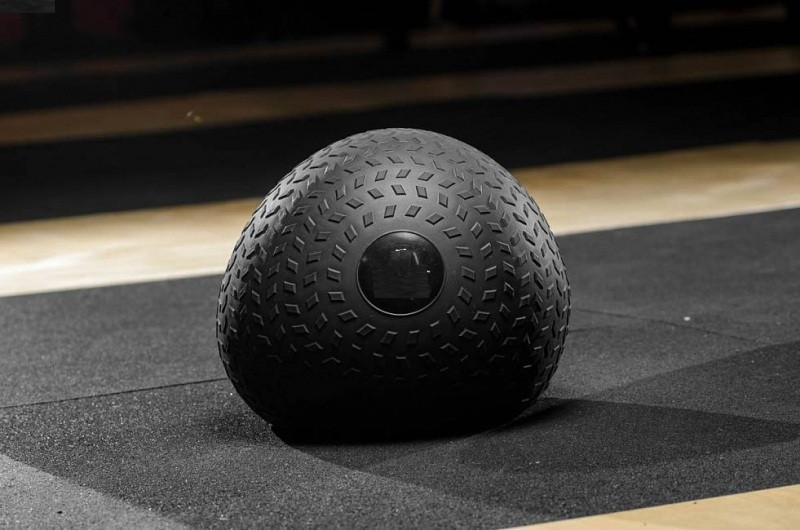 Мяч SlamBall для кроссфита и фитнеса Power System PS-4114 3 кг рифленый