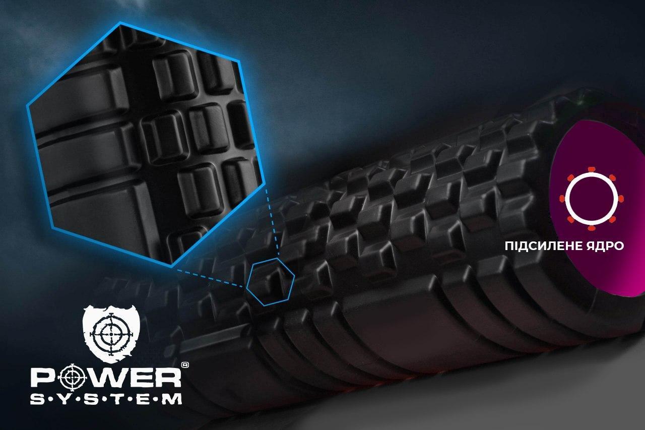 Массажный ролик Power System Fitness Foam Roller PS-4050 Pink