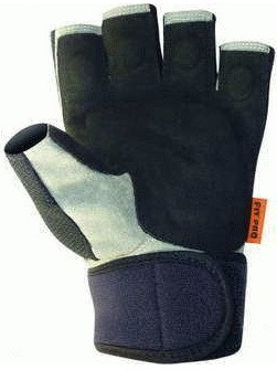 Перчатки для тяжелой атлетики Power System S2 Pro FP-04 Grey M