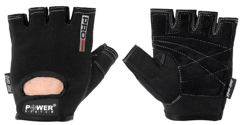 Перчатки для фитнеса и тяжелой атлетики Power System Pro Grip PS-2250 Black S
