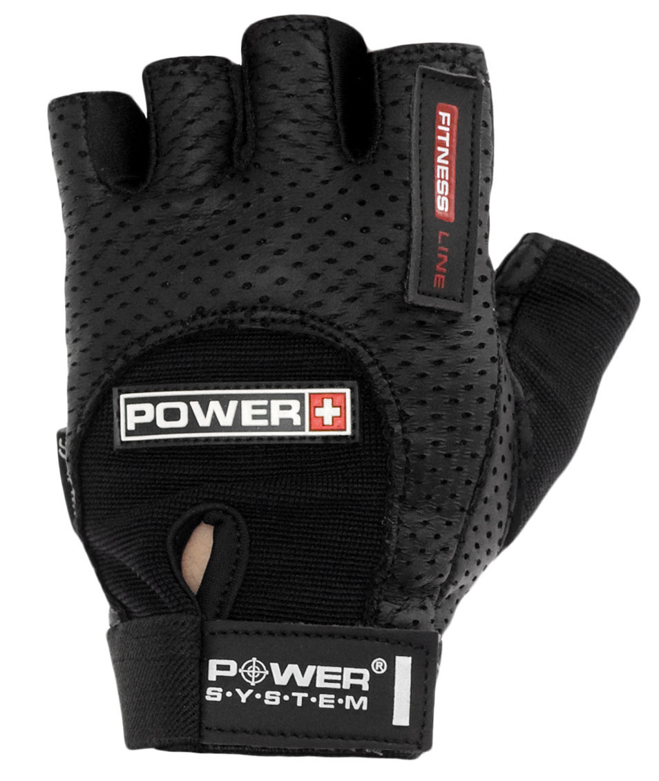 Перчатки для фитнеса и тяжелой атлетики Power System Power Plus PS-2500 Black XL
